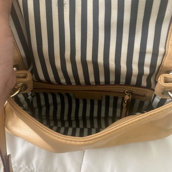 KATE SPADE Nude Leather Crossbody Bag - Picture 7 of 10